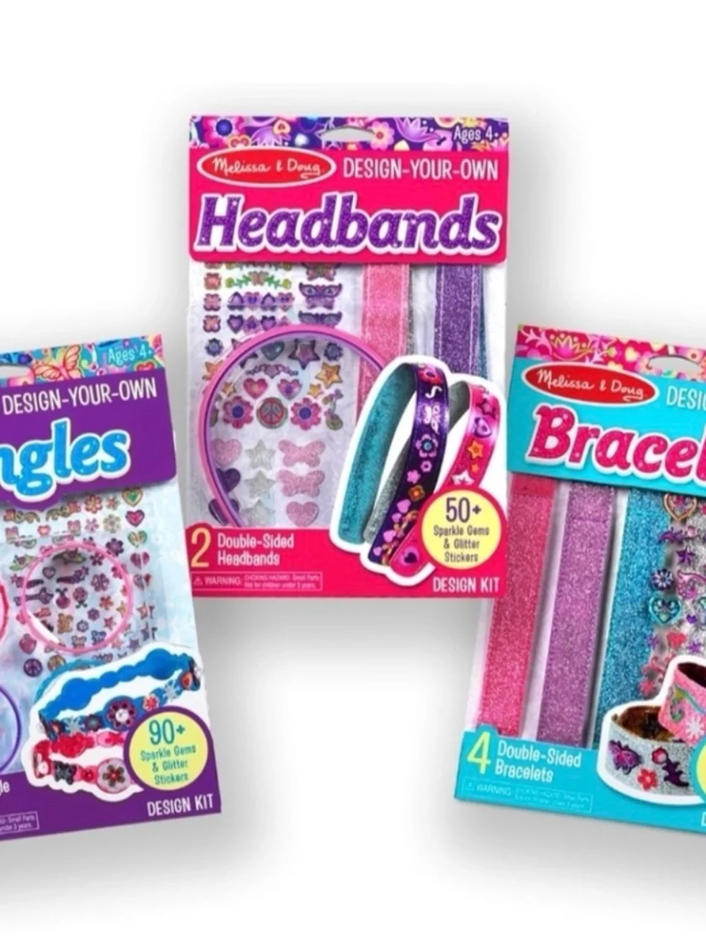 Melissa & Doug Design-Your-Own Bracelets - Headbands and Bangels